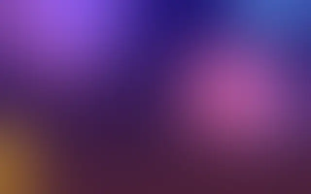 紫色天空下的玻璃高楼